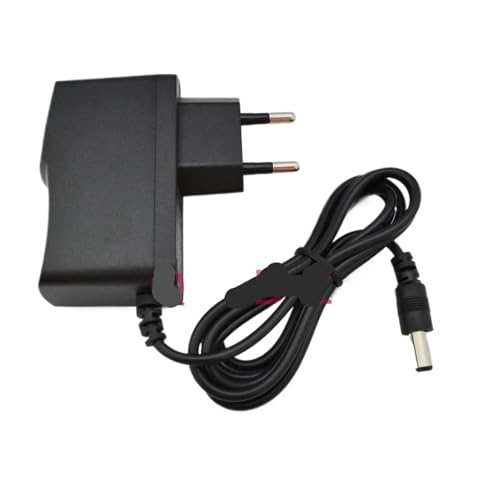 12V 200mA 300mA 400mA 500mA 600mA 700mA 800mA AC 100 V-240V Konverter Schalt Netzteil DC 5,5mm X 2,5mm(12V 500mA,EU Plug) von TXJZUQPJ