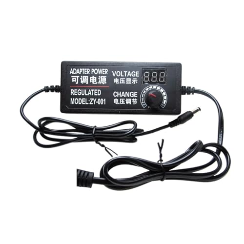 AC DC 12V Netzteil 3V 9V 12V 24V 36V 2A 3A 5A 10A Einstellbar(3V - 12V 10A Display) von TXJZUQPJ