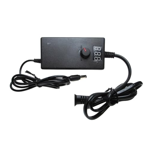AC DC 3V 5V 9V 12V 24V 36V Netzteil 1A 2A 3A 5A 10A Einstellbare Anzeige(9V - 24V 1A) von TXJZUQPJ