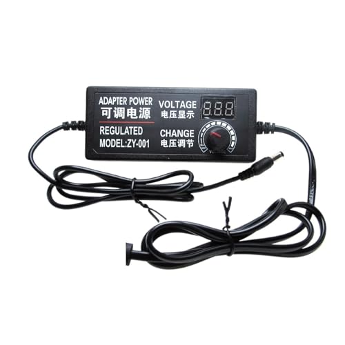 AC DC Netzteil 3V 5V 9V 12V 24V 36V 220V Einstellbare Anzeige(24V - 36V 2A,US) von TXJZUQPJ