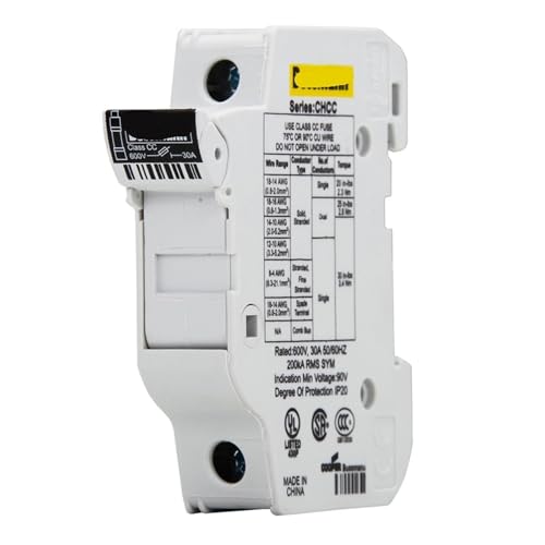 Keramiksicherung FNQ-R-15 15A 10A 12A 20A 25A 30A langsame Unterbrechung 600Vac Verzögerung langsame Unterbrechung(CHCC 1P-Base) von TXJZUQPJ