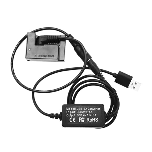 NB-10L DR-80 DC-Koppler + 5V USB-Kabel von TXJZUQPJ