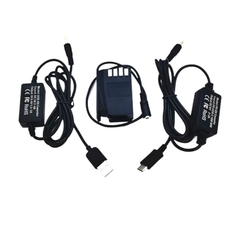 USB-Datenkabel + USB-C PD-Konverter + DMW-DCC17 DC-Koppler von TXJZUQPJ