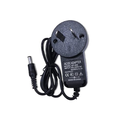 Wechselstrom 110–240 V Gleichstrom 5 V 6 V 7,5 V 9 V 12 V 0,5 A 0,6 A 1 A 2 A Netzteil(0.6A,12V_AU Plug) von TXJZUQPJ
