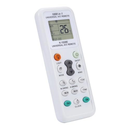 1000 in 1 Universal-Klimafernbedienung K-1028E AC Digital LCD for Klimaanlage, kompatibel mit Panasonic, Zubehör 1000 in 1 Universal-Klimafernbedienung K-1028E AC Digital LCD for Klimaanlage, kompatibel mit Panasonic, Zubehör von TXLDZSWO