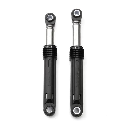2 Stück 100N, kompatibel mit LG, Stoßdämpfer for Waschmaschinen, Frontlader-Teil, schwarze Kunststoffschale, Zubehör for Haushaltsgeräte von TXLDZSWO