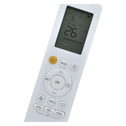RG10B(B)/BGEF, Kompatibel mit Midea, AC A/C Fernbedienung RG10B(B2)/BGEF RG10B1(B)/BGEF Klimaanlage Fernbedienung von TXLDZSWO