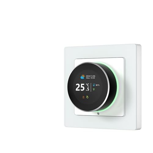 Tuya WiFi Smart Knob Thermostat Temperaturregler, Kompatibel for Wasser Gas Kessel Elektrische Heizung Funktioniert, Kompatibel for Alexa, Zubehör(WiFi WaterGas Boiler) von TXLDZSWO