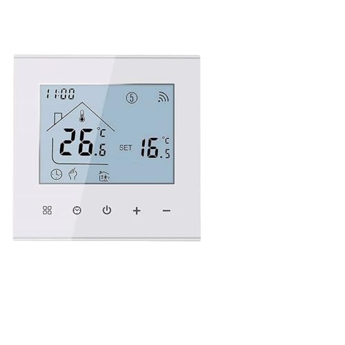 Zubehör, kompatibel mit MINCO, M4A Warmbodenthermostat, Tuya WiFi 3A 16A, Temperaturregler for Elektro-/Gaskessel/Warmwasserbereitung, 1 Stück(Electric 16A WiFi B) von TXLDZSWO