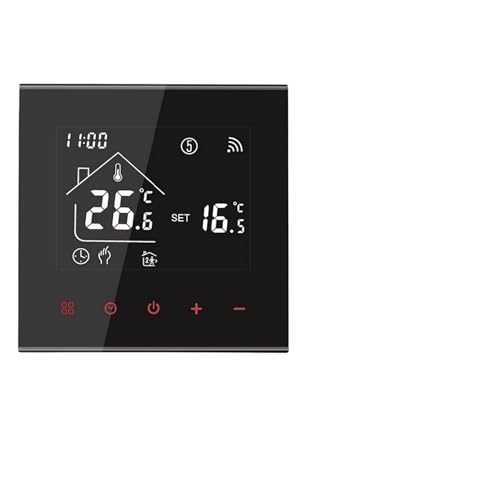 Zubehör, kompatibel mit MINCO, M4A Warmbodenthermostat, Tuya WiFi 3A 16A, Temperaturregler for Elektro-/Gaskessel/Warmwasserbereitung, 1 Stück(Electric 16A WiFi H) von TXLDZSWO