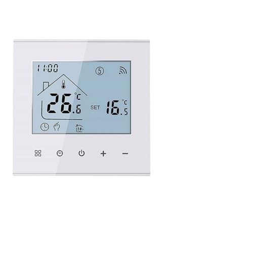 Zubehör, kompatibel mit MINCO, M4A Warmbodenthermostat, Tuya WiFi 3A 16A, Temperaturregler for Elektro-/Gaskessel/Warmwasserbereitung, 1 Stück(Gas Boiler 3A B) von TXLDZSWO
