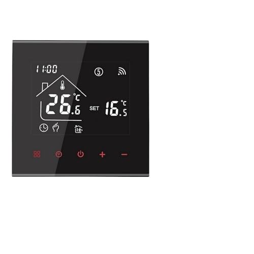 Zubehör, kompatibel mit MINCO, M4A Warmbodenthermostat, Tuya WiFi 3A 16A, Temperaturregler for Elektro-/Gaskessel/Warmwasserbereitung, 1 Stück(Gas Boiler 3A H) von TXLDZSWO