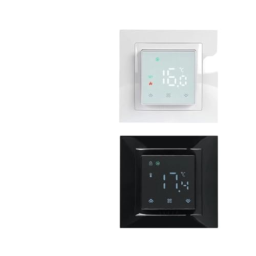 Zubehör, kompatibel mit MINCO, Smart WIFI MK08 Thermostat, Ferntemperaturregler 3A 16A, kompatibel mit Wasser-/Elektroboden-/Gaskessel, 1 Stück(GB-16A White) von TXLDZSWO