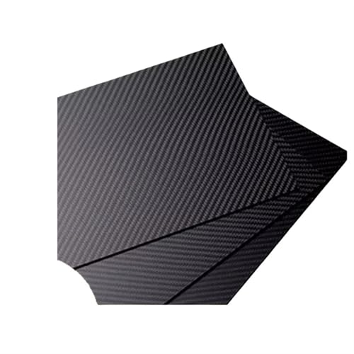 1 Stück 200 x 250 mm Kohlefaserplatten, Kohlefaser-Platte, 0,5–3 Dicke, Kohlefaser-Modellmaterial(2mm twill matte) von TXLEAPEY