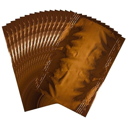 20X29cm Toner Reaktive Folie Laminator Laser Drucker Folie Papier Holographische Wärme Transfer DIY Handwerk Leder Holz Folie(6) von TXLEAPEY