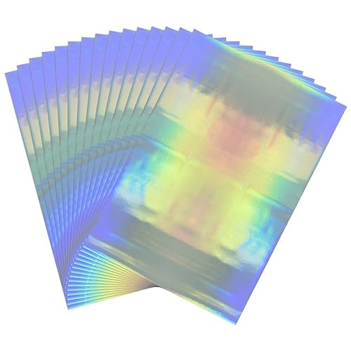 20X29cm Toner Reaktive Folie Laminator Laser Drucker Folie Papier Holographische Wärme Transfer DIY Handwerk Leder Holz Folie(8) von TXLEAPEY