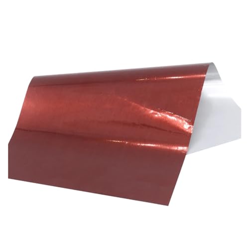 50 Stück Heißprägefolie Papier Heißlaminator Bastelpapier Vergoldung for Geschenkkartendekoration Sammelalbum Geschenkpapier(Coffee) von TXLEAPEY
