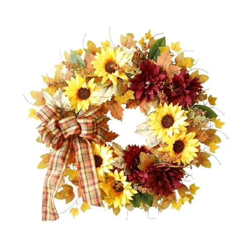 50cm Herbstkranz Herbst Sonnenblume for Thanksgiving Halloween Dekoration Urlaub Saisonale Décor 50cm Herbstkranz Herbst Sonnenblume for Thanksgiving Halloween Dekoration Urlaub Saisonale Décor von TXLEAPEY