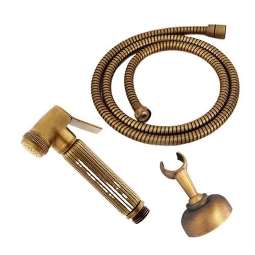 Hand-WC-Bidet-Sprüher-Set, Edelstahl-Handbidet-Wasserhahn for Badezimmer-Sprüher, Duschkopf-Reinigung(SIZE 100) von TXLEAPEY