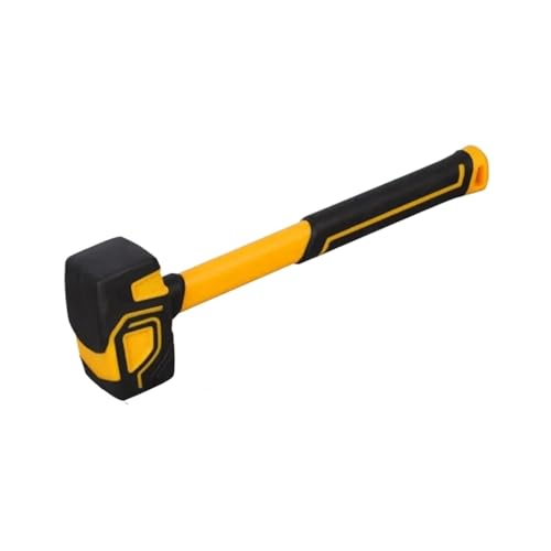 Multifunktionaler Gummihammer, Keramikfliesen, weicher Gummi-Klopfhammer, Lederhammer, Handwerkzeuge for Bauarbeiter(280mm) von TXLEAPEY