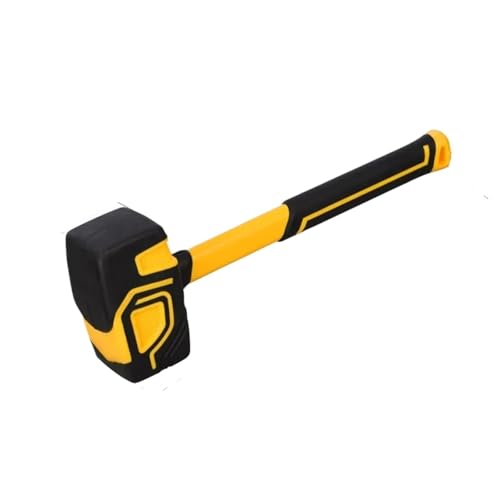 Multifunktionaler Gummihammer, Keramikfliesen, weicher Gummi-Klopfhammer, Lederhammer, Handwerkzeuge for Bauarbeiter(340mm) von TXLEAPEY