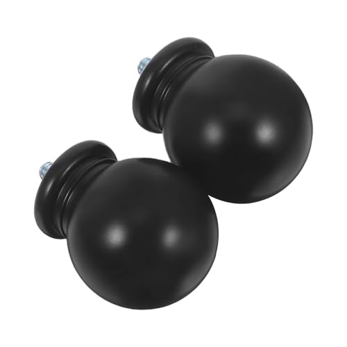 TXLEAPEY 2 Pcs Vorhang Stange Kopf Kappe Ende Finial Finials Enden Nur Kunststoff Dekorative TXLEAPEY 2 Pcs Vorhang Stange Kopf Kappe Ende Finial Finials Enden Nur Kunststoff Dekorative von TXLEAPEY