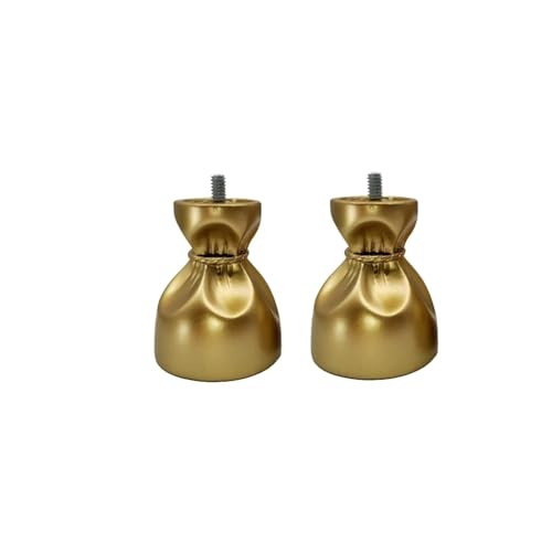 TXLEAPEY 2 Stück Gold Fenster Gardinenstange Kopf mit Einer Fliege dekoratives Design TXLEAPEY 2 Stück Gold Fenster Gardinenstange Kopf mit Einer Fliege dekoratives Design von TXLEAPEY
