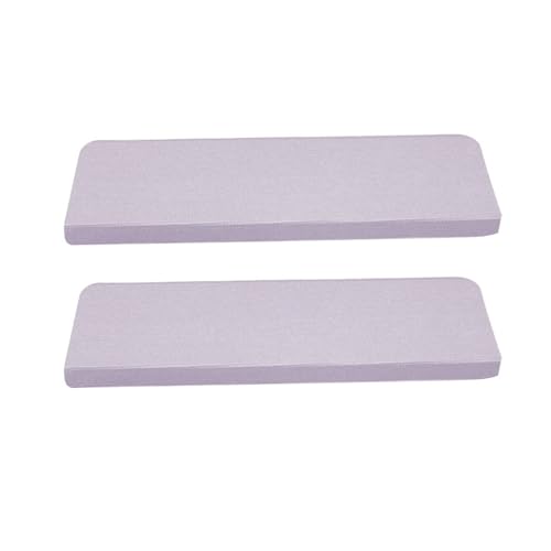 TXLEAPEY 2 Stück rutschfeste Selbstklebende Treppenmatten Treppenstufen-Teppichabdeckung Selbstklebender Treppenteppich aus Holz for Zuhause Stufenmatten Wohnkultur Teppich(Light Gray) von TXLEAPEY