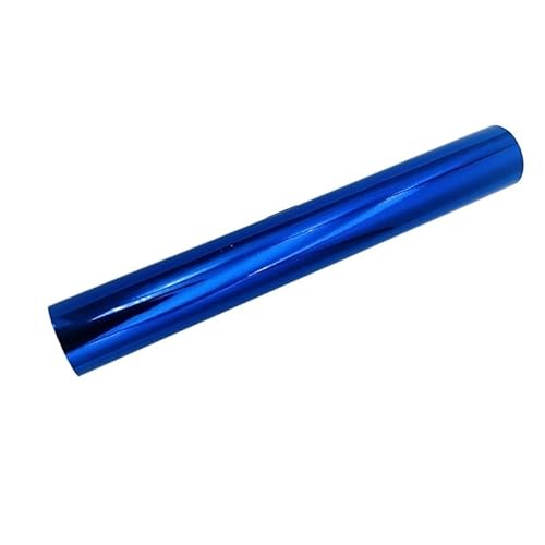 TXLEAPEY 27 Farben Prägefolie Transferfolie Papierrolle for Wärmefolienstift Handkonto DIY handgefertigte T-Shirts Kunsthandwerk 5,91 Zoll x 9,84 Fuß(Royal Blue) von TXLEAPEY