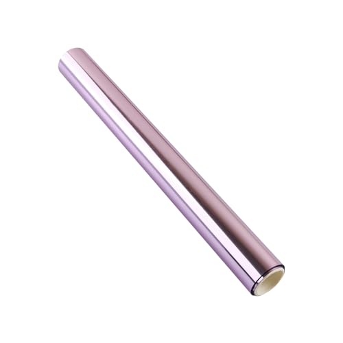 TXLEAPEY 5M Lila Heißprägetoner Reaktive Holografische Folie Mit Laserdrucker-Laminiergerät for Die Herstellung Von Hochzeitseinladungs-Grußkarten(3 Light Purple) von TXLEAPEY