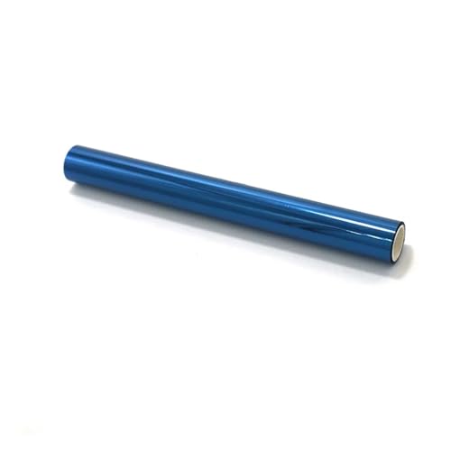 TXLEAPEY 5M Stempeltoner, reaktives holografisches Folienpapier for Hochzeitseinladungs-Grußkarten, hergestellt mit einem Laserdrucker-Laminiergerät(11 Blue) von TXLEAPEY