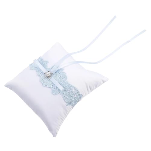 TXLEAPEY Bogen Ring Kissen Kissen Halterung Bögen Band Halter Hochzeit Ringe Spitze Engagement Versorgung von TXLEAPEY