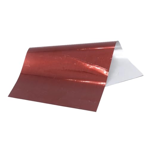 TXLEAPEY Goldfarbene Heißprägefolie aus Papier, holografische Transfer-Laminierfolie for DIY-Kunsthandwerk, Geschenkkarten(Coffee) von TXLEAPEY