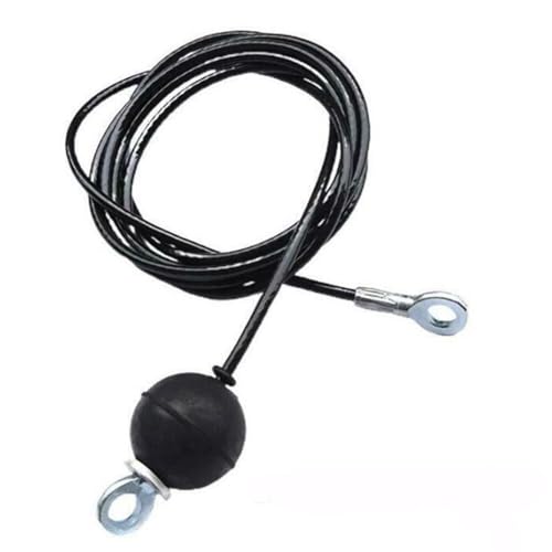 TXLEAPEY Innen Fitness Stahldraht Seil for Pulley 1,4 M 1,8 M 2M 2,5 M Stahl Draht Seil Kit DIY Gewicht Multi Gym Kabel Fitness Pulley(1.4M) von TXLEAPEY