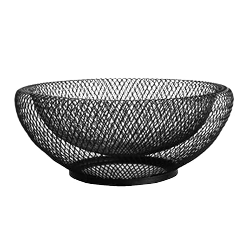 TXLEAPEY Metall Obst Gemüse Lagerung Schalen Küche Eier Körbe Halter Minimalismus Stil(Color-C) von TXLEAPEY