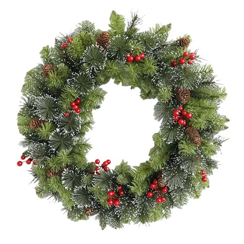 Weihnachten Hängen Dekorative Beleuchtung Urlaub Kunst Kranz Festival Thema Multifunktionale for Tür Fenster(35CM) von TXLEAPEY
