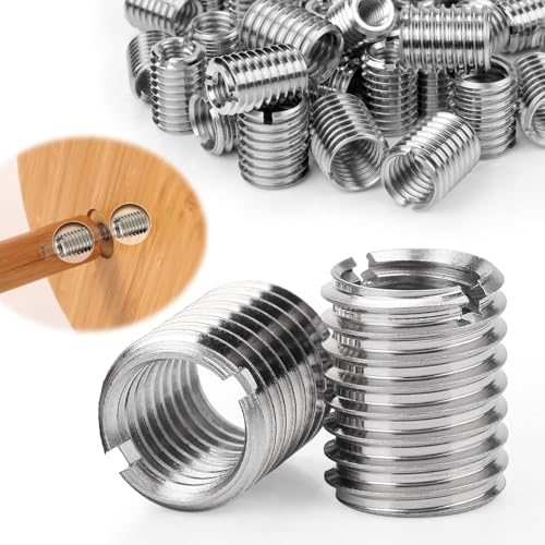 TXXATX 12 Stück Gewindeeinsatz M10 auf M6 x 20mm Gewindehülse Edelstahl Gewindeadapter Set Reduziermutter mit Außengewinde Gewindereduziermutter für Möbelprojekte Automobilen Mechanischen Geräten TXXATX 12 Stück Gewindeeinsatz M10 auf M6 x 20mm Gewindehülse Edelstahl Gewindeadapter Set Reduziermutter mit Außengewinde Gewindereduziermutter für Möbelprojekte Automobilen Mechanischen Geräten von TXXATX