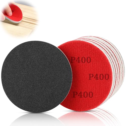 TXXATX 400 Körnung Schleifschwamm 8 Stück Schleifschwamm Holz Rund Schleifpad Weiches Schleifpads Wiederverwendbare Schleifschwämme Flexibles Lack Schleifpapier für Trockenbau Metall Modellbau TXXATX 400 Körnung Schleifschwamm 8 Stück Schleifschwamm Holz Rund Schleifpad Weiches Schleifpads Wiederverwendbare Schleifschwämme Flexibles Lack Schleifpapier für Trockenbau Metall Modellbau von TXXATX