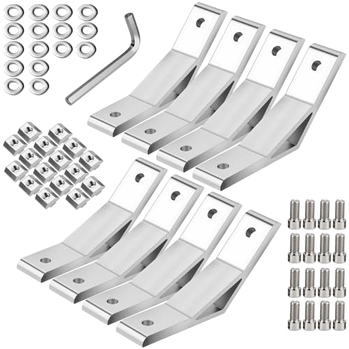 TXXATX 8 Stück 135 Grad Winkel Aluprofil 40x40 Winkel Winkelverbinder 135 Grad Aluminiumlegierung mit Aluprofil Verbinder Aluminium für Strebenprofil CNC-Router 3D-Drucker Industrieanlagen TXXATX 8 Stück 135 Grad Winkel Aluprofil 40x40 Winkel Winkelverbinder 135 Grad Aluminiumlegierung mit Aluprofil Verbinder Aluminium für Strebenprofil CNC-Router 3D-Drucker Industrieanlagen von TXXATX