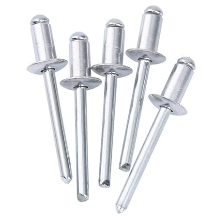 TXXATX Alu Blindnieten 3,2x6 mm Kuppelkopf Popnieten 120 Stück Nieten Silber mit Offenem Ende für Metall Holz Kunststoff Möbel Auto Marine Verbindung und Befestigung TXXATX Alu Blindnieten 3,2x6 mm Kuppelkopf Popnieten 120 Stück Nieten Silber mit Offenem Ende für Metall Holz Kunststoff Möbel Auto Marine Verbindung und Befestigung von TXXATX
