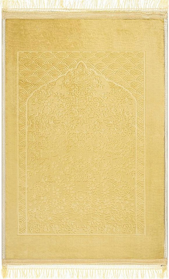 TYA Collection Teppich TYA I SEHR WEICH Gebetsteppich Seccade Sejadah Namazlik Badematte von TYA Collection