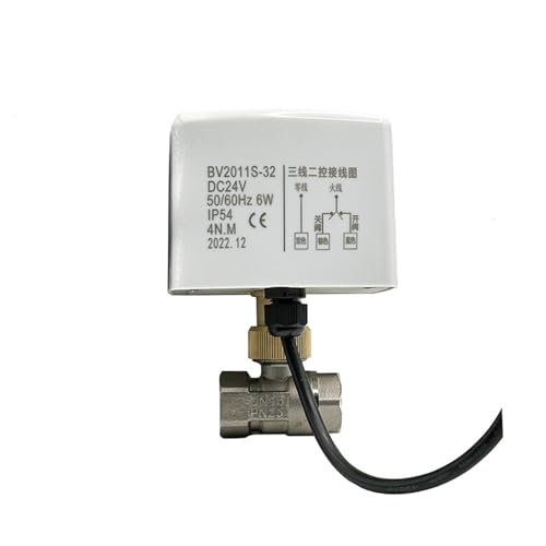 1/2 "3/4" 1 "elektrische Edelstahl-Kugelhahn Drei Drähte eine Steuerung Edelstahl Motorisierte Kugelhahn AC220V(1,220VAC-CR02) von TYBOPHQJ