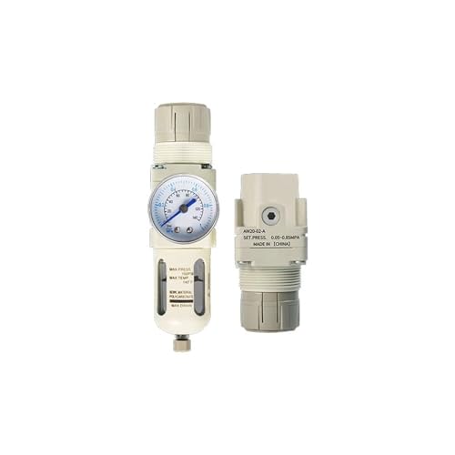 1/4 Luftkompressor Öl-Wasserabscheider Filterregler AW20-AR20-30-02-03 BGC BG-A AW20-02G-A Druckminderventil(AW20-2CG-A) von TYBOPHQJ