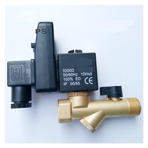 1 STÜCK 1/2 Zoll Elektrisches Timer-Automatik-Wasserventil Elektronisches Ablass-Magnetventil for Luftkompressor-Kondensatwasser Elektrisches Ablassventil(24vdc-opt-a) von TYBOPHQJ