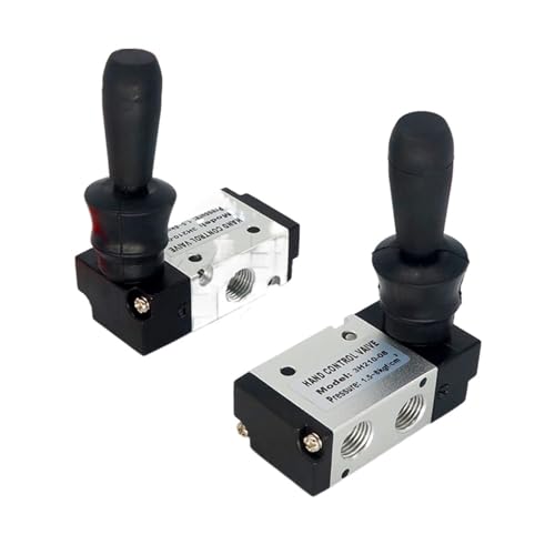 1 STÜCKE 3H210-06 3H210-08 3H310-08 3H310-10 3H410-15 Dreiwege-Zweipositionsventil 1/8 1/4 3/8 1/2 griffbetätigtes pneumatisches Ventil(3H410-15) von TYBOPHQJ