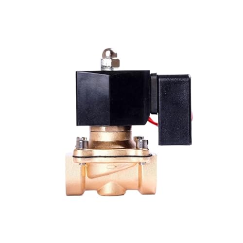 1PCS 3/4" energiesparendes, normalerweise geschlossenes Magnetventil Messing DN20 Ein-Aus-Ventil Wasserventil 110VAC, 24VAC, 24VDC, 12VDC 24 Stunden Strom ohne Hitze(G-24VAC) von TYBOPHQJ