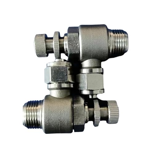 304 Edelstahl Regelventil Durchflussbegrenzung Schnellstecker Schnelldrehverschraubung KNSL 4X2.5-M5 KNSL 10X6.5-1I4 KNSL 6X4-M6(KNSL 10X6.5-1I2) von TYBOPHQJ