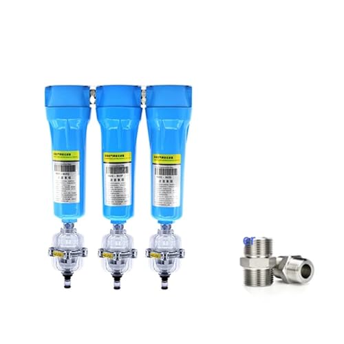 TYBOPHQJ 3 stücke QPS 015/024/032/060 Präzisionsfilter Trockner Luft Kompressor Draht Öl-Wasser Separator AD402 Elektronische Ablauf(015 Floating Ball) von TYBOPHQJ