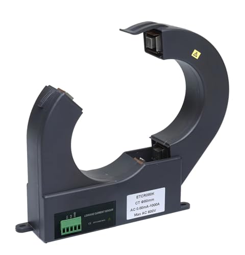 TYBOPHQJ Klemme Split Typ Leckstrombereich 0,000 mA ~ 60 Leckstromsensor Stromwandler 80 mm TYBOPHQJ Klemme Split Typ Leckstrombereich 0,000 mA ~ 60 Leckstromsensor Stromwandler 80 mm von TYBOPHQJ
