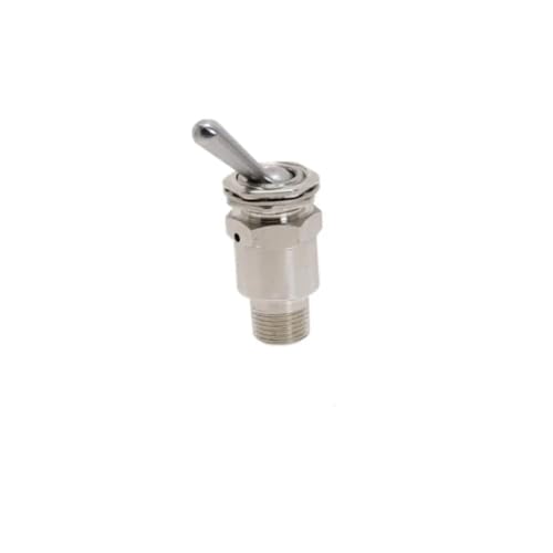 TYBOPHQJ Pneumatisches mechanisches Ventil, pneumatisch, TAC-3 V, 2 Positionen, 2 Wege, Ein/Aus, Gewinde M5, aktiv/deaktiviert, Schaltventile mit Armatur (kein Fittings) von TYBOPHQJ